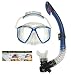 Body Glove 4 Lens Mask with Purge and Dry Snorkel Combo Set Quality Product Authorized Dealer Full Warranty Scuba Dive Diving Diver Snorkeling Swim Swimming Swimmer