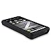 Black Silicone Rubber Gel Soft Skin Case Cover for For Motorola Droid X2 MB870