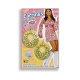 Gold Glitter Earrings Adult