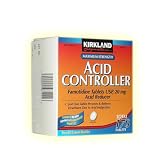 Kirkland Signature Maximum Strength Acid Controller, Famotidine Tablets USP, 20 mg, 85-Count (Pack of 2)