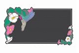 Hummingbird Doormat/Welcome Mat