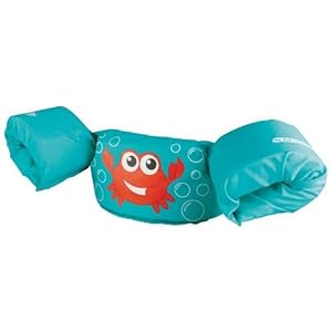 Stearns Puddle Jumper Basic Life Jacket,  Blue Crab, 30-50 lbs