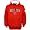 Nebraska Cornhuskers Scarlet Automatic Hoody Sweatshirt