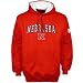Nebraska Cornhuskers Scarlet Automatic Hoody Sweatshirt