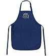 ODU Logo Apron College Logo Blue Old Dominion University TOP RATED for Grilling, Barbecue, Kitchen and Cooking Best Unique Gifts for a Man, Men, HIM HER Women, Ladies. GIFT IDEA!