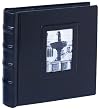 Large Hand Crafted Genuine Leather Photo Album / Scrapbook with Photo Pocket on Cover, 50 Pages Gift Boxed, 12"x12"