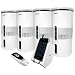 Cables To Go Audio Unlimited Premium 900MHz Wireless Indoor/Outdoor 4 Speaker System with Remote and Dual Power Transmitter, White (SPK-VELO-4KIT2W)