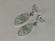 Navajo Indian Jewelry Opal Earrings - ER-0021