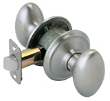 Schlage F10VSIE619 Sienna Passage Knob, Satin Nickel