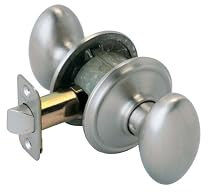 Schlage F10VSIE619 Sienna Passage Knob, Satin Nickel