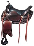 Big Horn Flex Tree Walking Horse Soft Ride 17 Trail Saddle