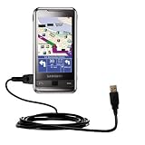 Classic Straight USB Cable for the Samsung Omnia with Power Hot Sync and Charge capabilities - Gomadic Brand w/ TipExchange Technology