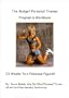 The Budget Personal Trainer Program and Workbook