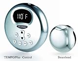 Mr. Steam AromaSteam Steamhead and control for Steam Shower MS-ETPLUS-RD, Poliched Chrome finish