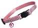East Side Collection Puttin On The Glitz Fancy Pink Glitter Shimmer Cat Collar 8