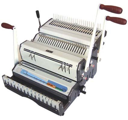 Akiles DuoMac C51 heavy Duty 2-in-1 Punching and Binding Machine for Plastic Binding Combs and 51 Plastic Coils