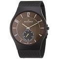 Skagen Men's SK805XLTBD Titanium Brown Dial Watch