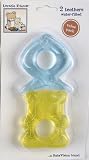 2 Pack Water-Filled Teether, Blue-Yellow
