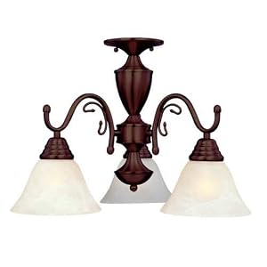 Newport 3-Light Chandelier - Oil-Rubbed Bronze by Newport