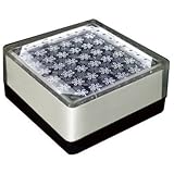 ソーラーライト LED 駐車場 ライト 角型 TI2-SB100FWH ホワイト アプローチライト