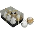Rabbit and Egg Set of 6 Tealights