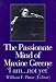 Passionate Mind of Maxine Greene: I am...Not Yet