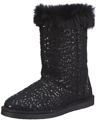 CAFèNOIR FF002, Damen Boots, Schwarz (010 NERO), EU 36