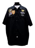 AA MILITARY SHIRT: Short Sleeve Twill Shirt with Antonio Ansaldi/Military Patches