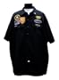 AA MILITARY SHIRT: Short Sleeve Twill Shirt with Antonio Ansaldi/Military Patches