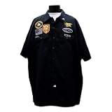 AAMILITARYSHIRT:ShortSleeveTwillShirtwithAntonioAnsaldi/MilitaryPatches