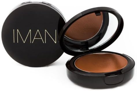 IMAN Powder Foundation Luxury Radiance Color: Earth 3 Plus Free "Paris Hilton Just Me" Vial