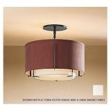 EXOS DBL SM FLU Ceiling Light natural linen 410XCD6dTfL. SL160 EXOS DBL SM FLU Ceiling Light natural linen
