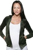Juicy Couture Maternity - Juicy Maternity Deep Green Velour Hoodie