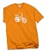 High-Riser Bike (White) T-Shirt