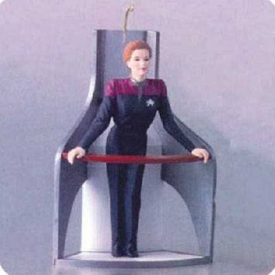 Captain Kathryn Janeway 1998 Hallmark Ornament QXI4046