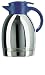 Emsa KONSUL Isolierkanne 06281304 - Quick Tip, 1,3 L Edelstahl/blau