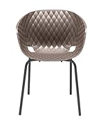 Metalmobil Set Silla 2 Uds. Unika-594 Café