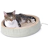 K&H Manufacturing Thermo-Kitty Cuddle Up Sage 16-Inch 4 Watts