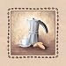 Italian Coffee Art Poster Print by Barbara R. Felisky, 10x10