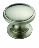 Amerock BP53012-G10 Metal Finishes 1-1/4-Inch Diameter Traditional Ring Knob, Satin Nickel