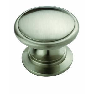 Amerock BP53012-G10 Metal Finishes 1-1 4-Inch Diameter Traditional Ring Knob, Satin Nickel by 