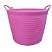 Outdoor Living : 40 Litre "Rhino" Flexi Tub -Pink