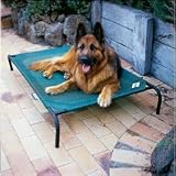 Coolaroo Pet Bed Green with Black Frame Large