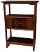 Asian Furniture & Home D&eacute;cor - 39" Japanese Style Shelf Unit Cabinet w/ Shou Symbol Doors