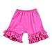 Wennikids® Baby Girl Double Ruffle Cotton Girl Shorts