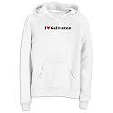 Sweatshirt Woman White " I Love Galveston " Texas Usa City