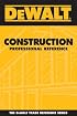DEWALT  Construction Professional Reference (Dewalt Trade Reference Series)