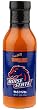 Tailgate Boise State University Tailgate Medium Wing Sauce, 12-Ounce Glass Bottles (Pack of 6)