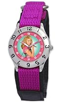 Disney Hannah Montana Time Teacher Purple Velcro Watch #D025S504