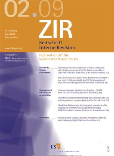 Zeitschrift Interne Revision (ZIR)